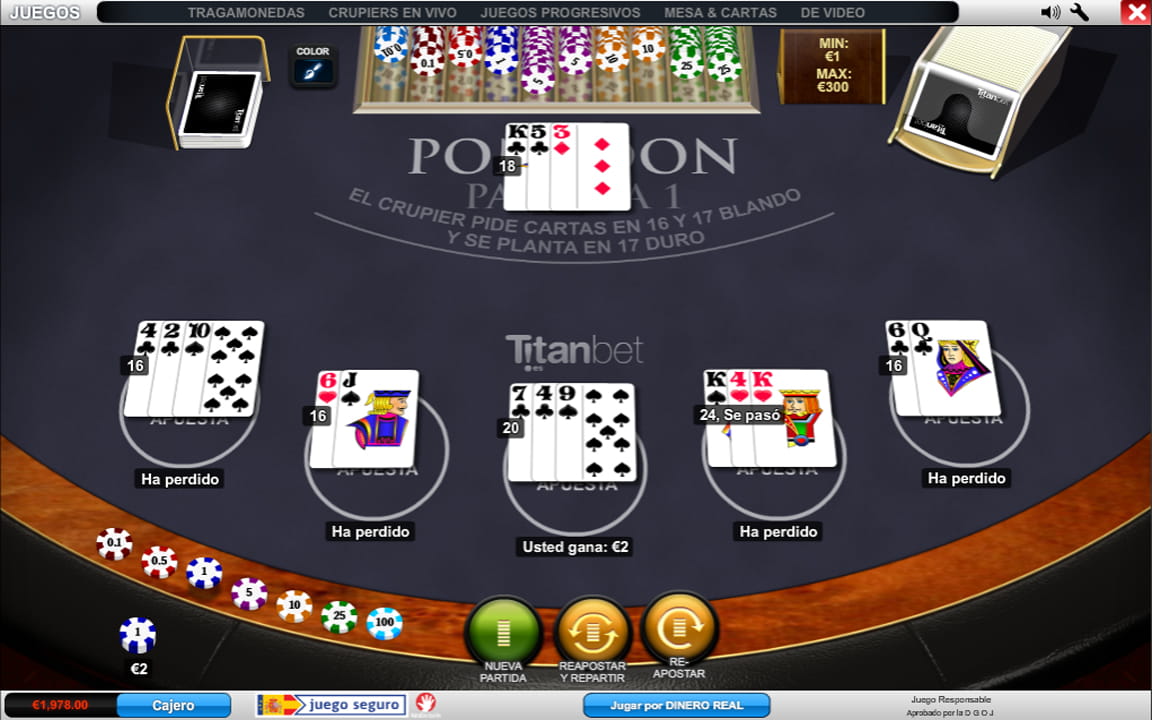 blackjack pokerstars