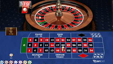 Ruleta Francesa Premium de Playtech en Titanbet