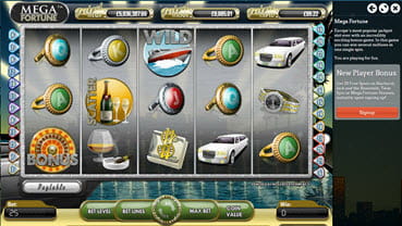 Mega Fortune Slot con botes enormes