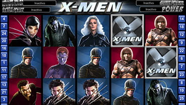 tragaperra X-men de Playtech